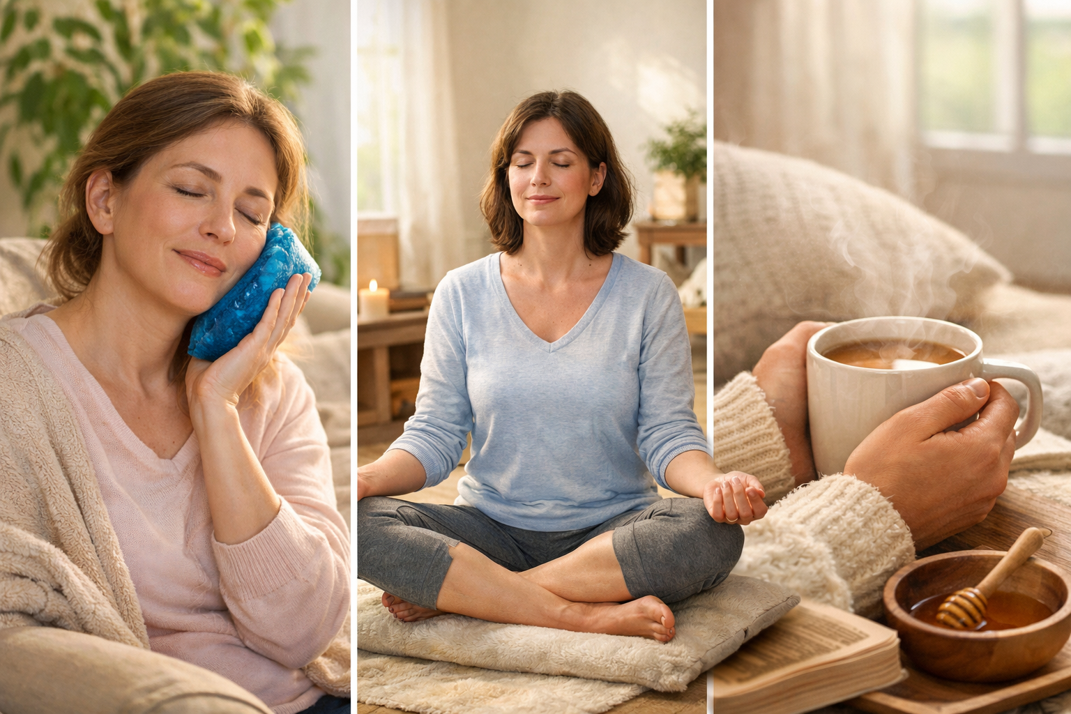 Various holistic pain relief methods