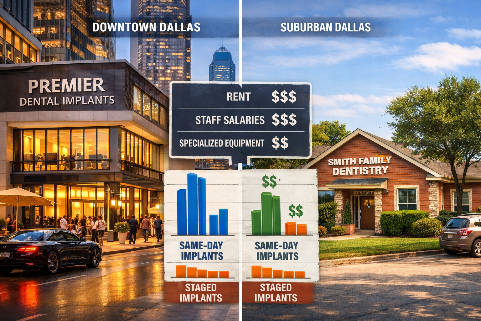 Understanding Same-Day vs. Staged Dental Implants in Dallas