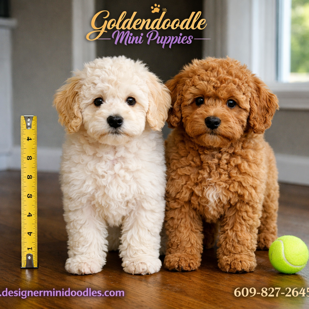 goldendoodle mini puppy