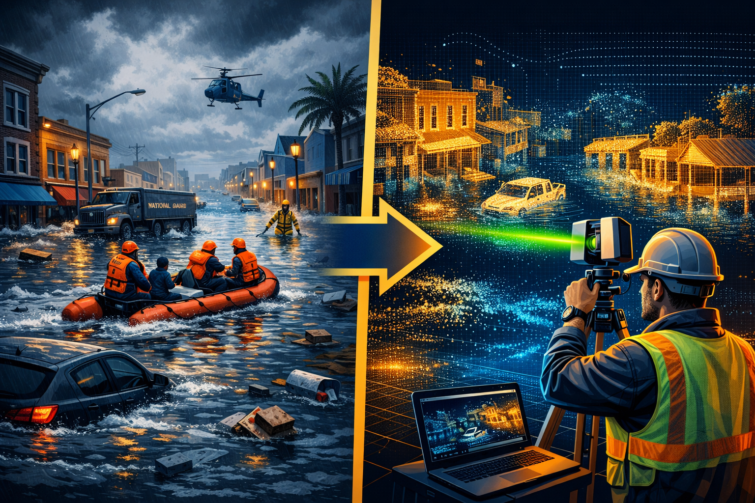Technology Driving Surveying for Climate Resilience: Coastal and Disaster Management in a Changing World
