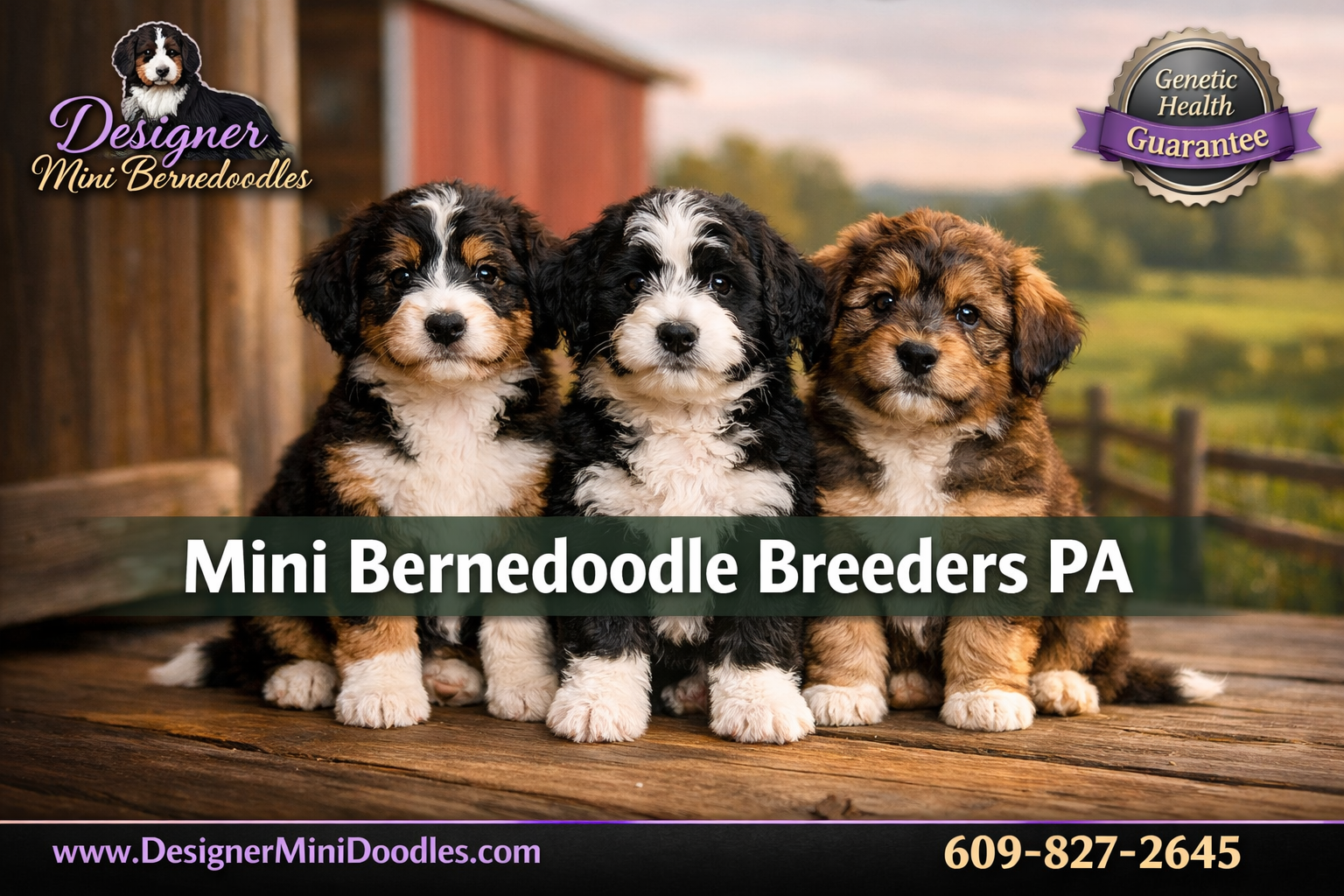 mini bernedoodle breeders Pennsylvania
