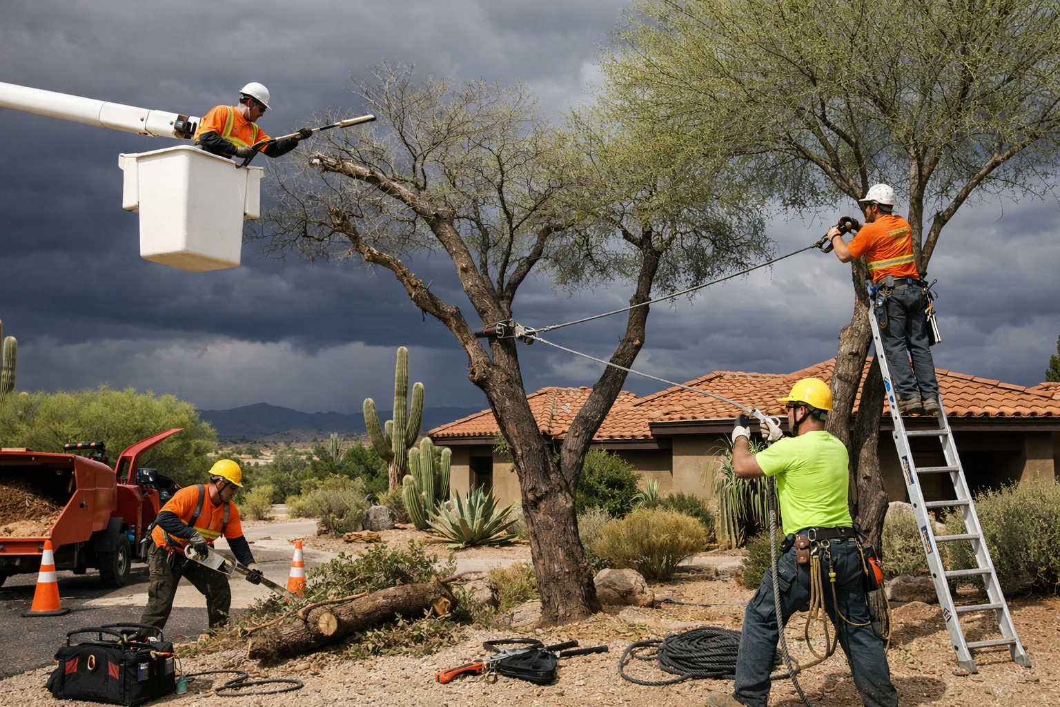 Seasonal Tree Care and Storm Preparation
