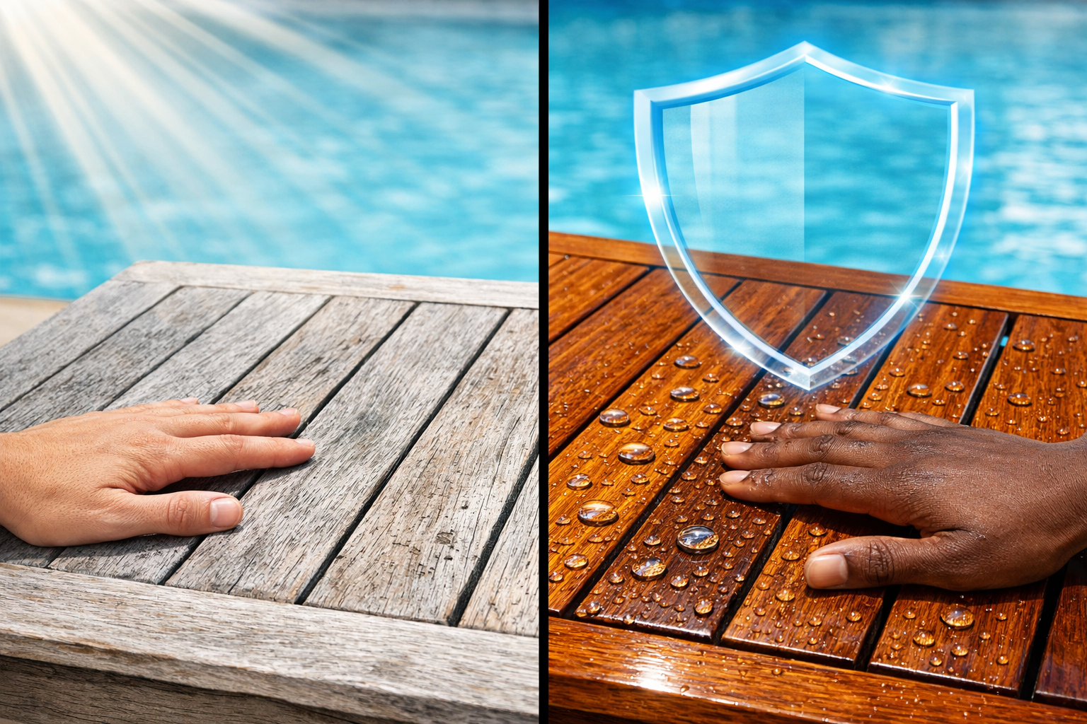 The Unique Challenges of Poolside Environments for Wood