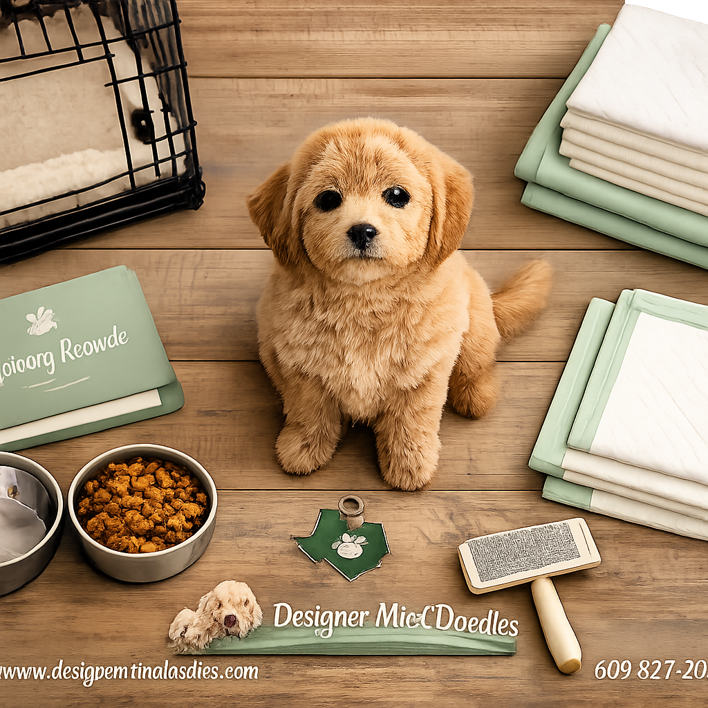 Micro Goldendoodle Puppy Care and Training Tips