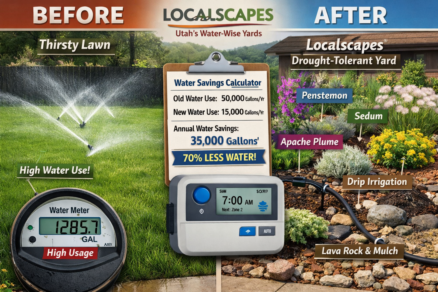 Water-Wise Utah Landscaping Trends for 2026