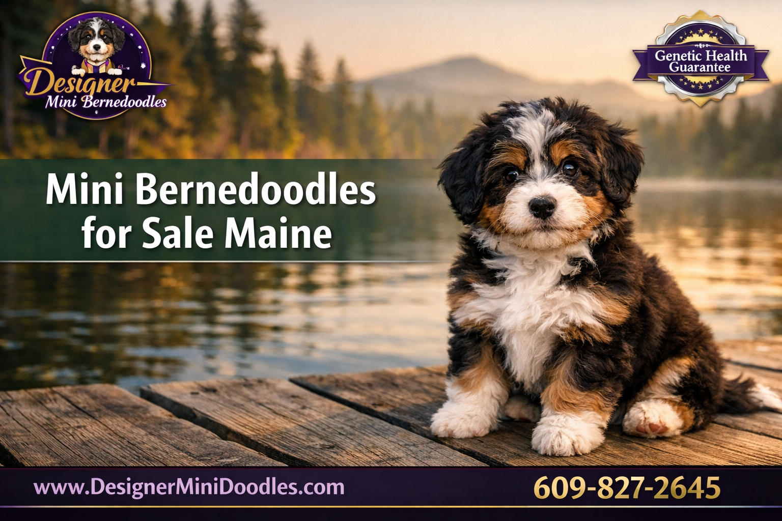 mini bernedoodles for sale Maine