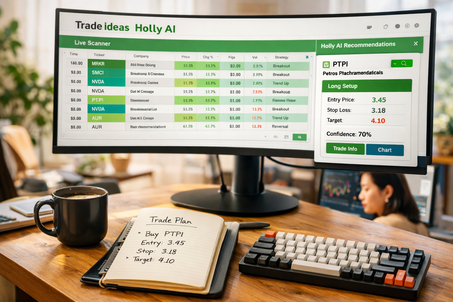 Trade Ideas Holly AI vs Other Stock Scanning Software