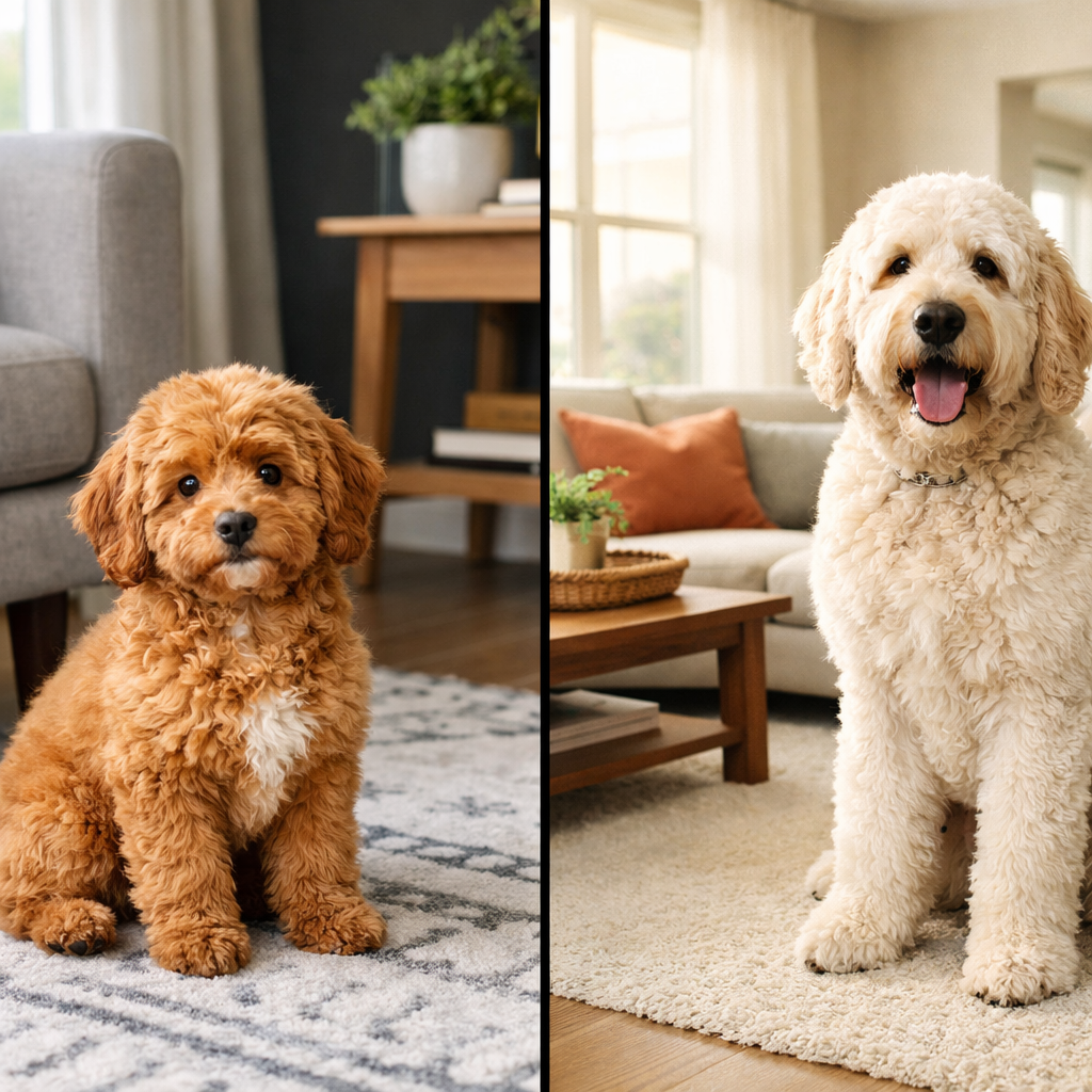 mini goldendoodle full grown