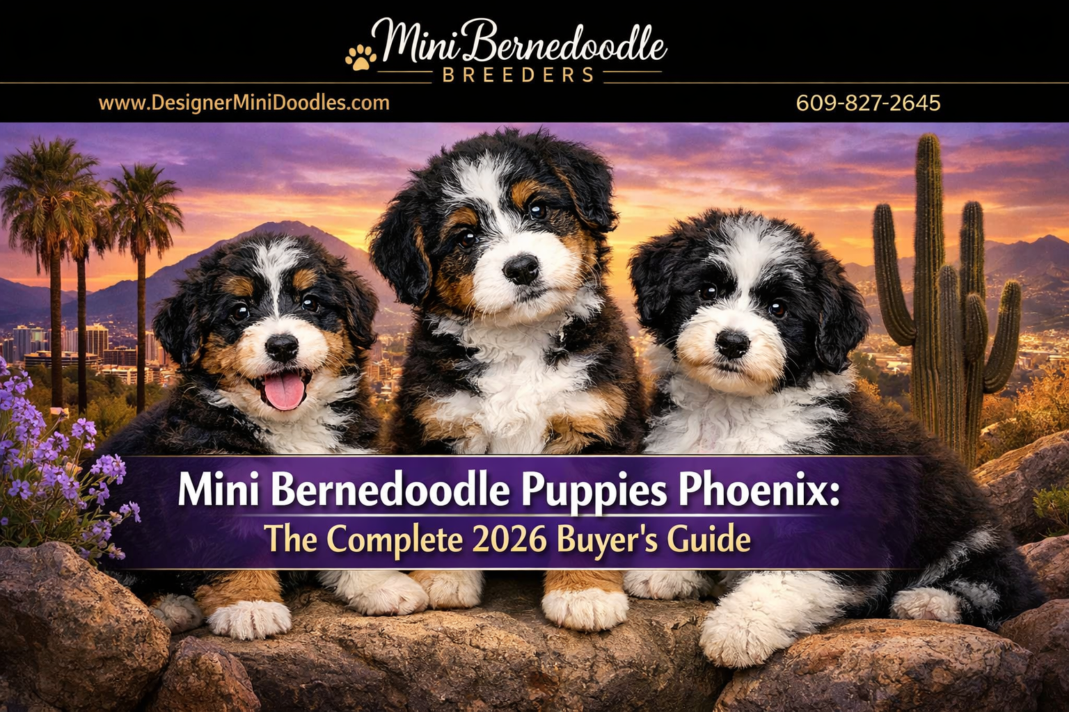 mini bernedoodle puppies Phoenix
