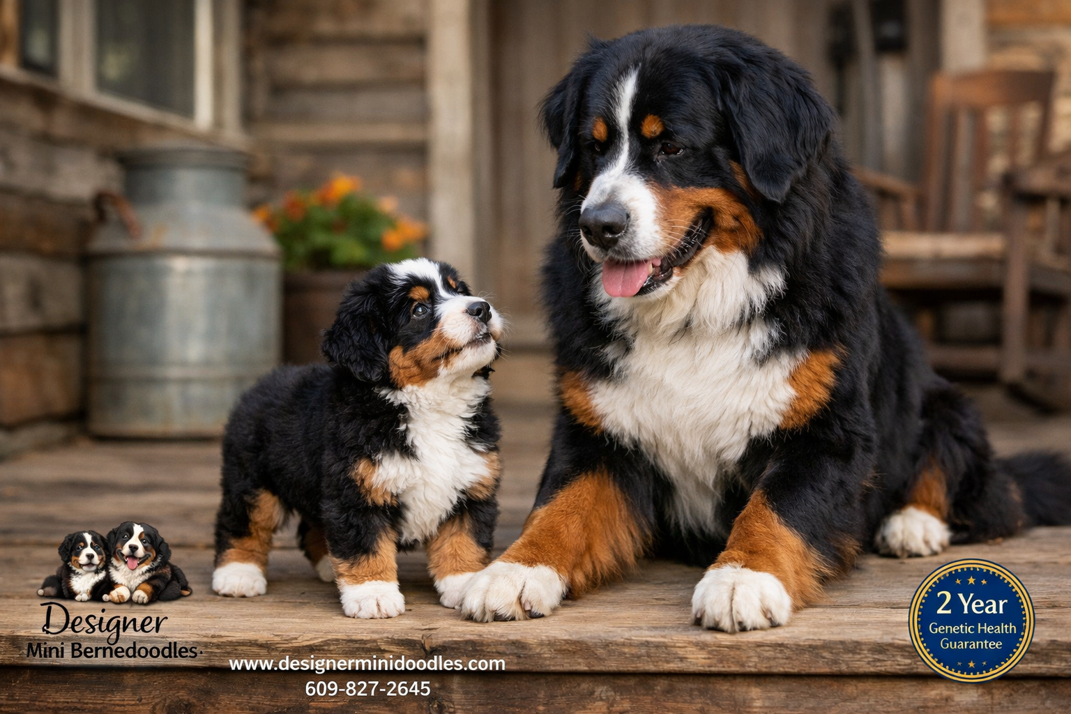 Mini Bernese Mountain Dog Breeder