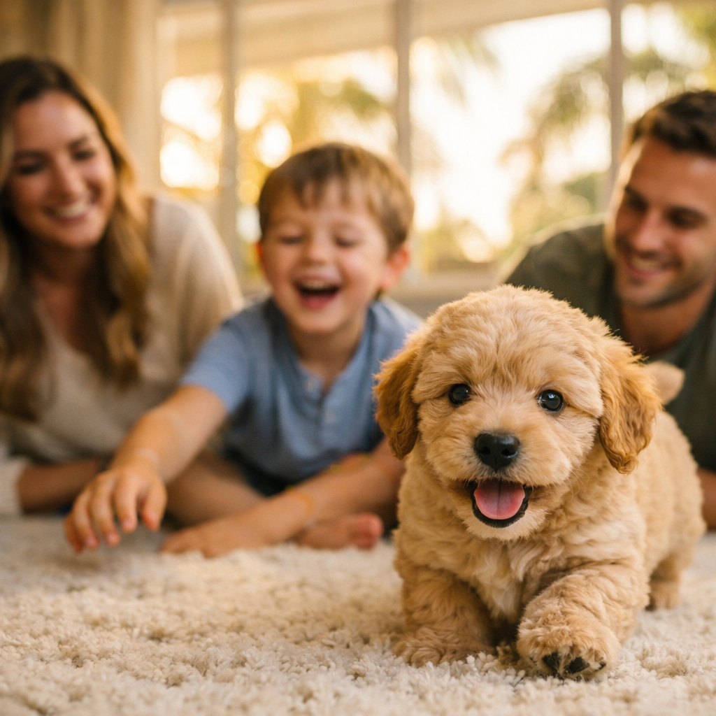 Best mini goldendoodle breeders near Orlando, Tampa, Miami, and Jacksonville