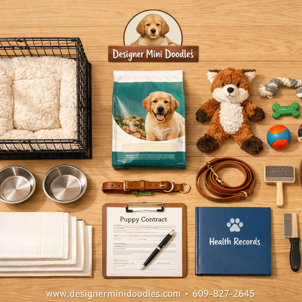 How to prepare your home for a mini goldendoodle puppy