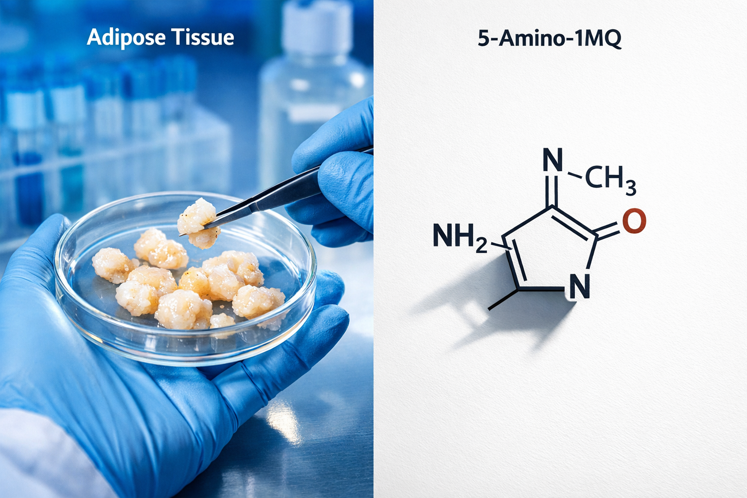 How 5-Amino-1MQ Targets Adipose Tissue at the Molecular Level