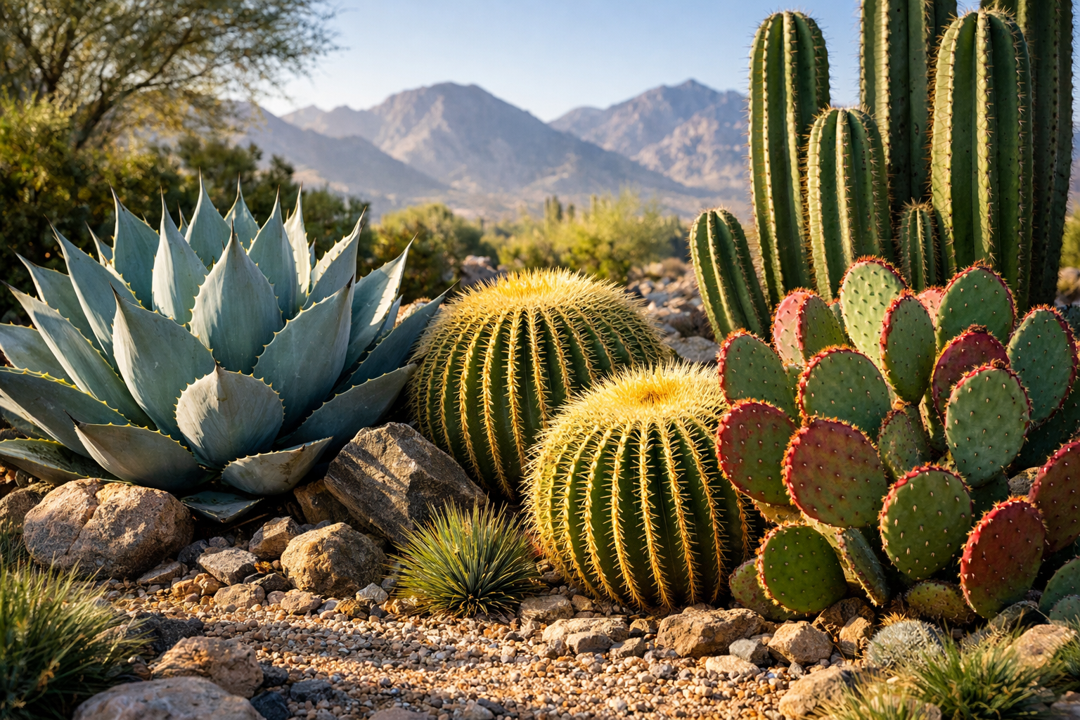 Desert Succulents and Cacti