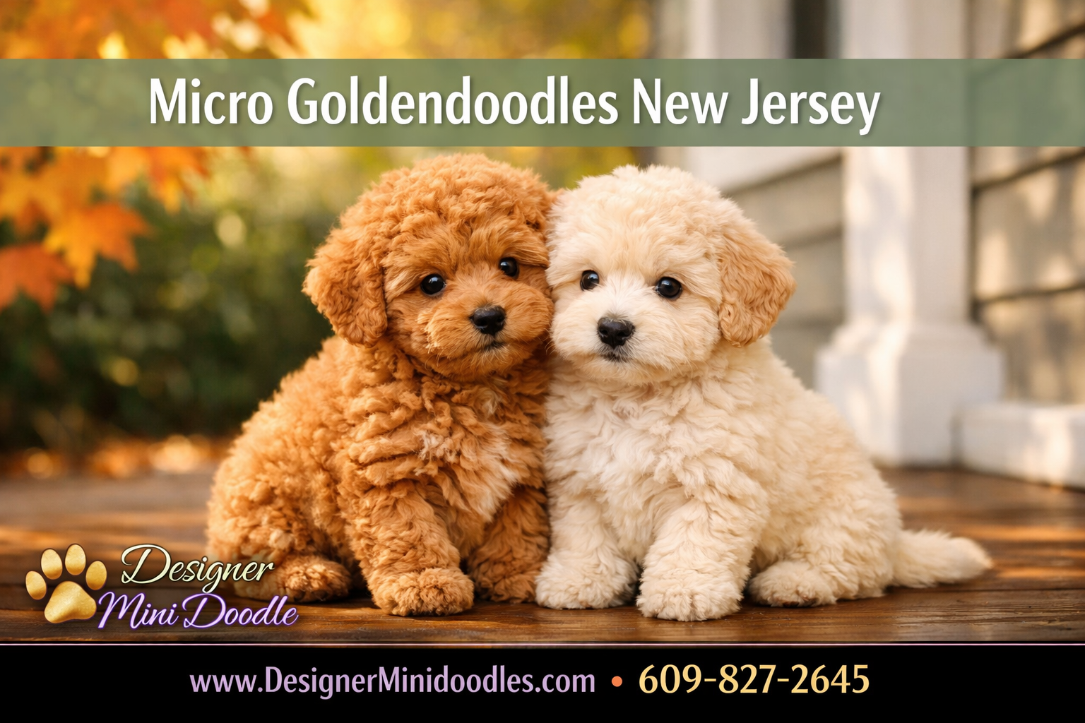 micro golden doodle puppies New Jersey