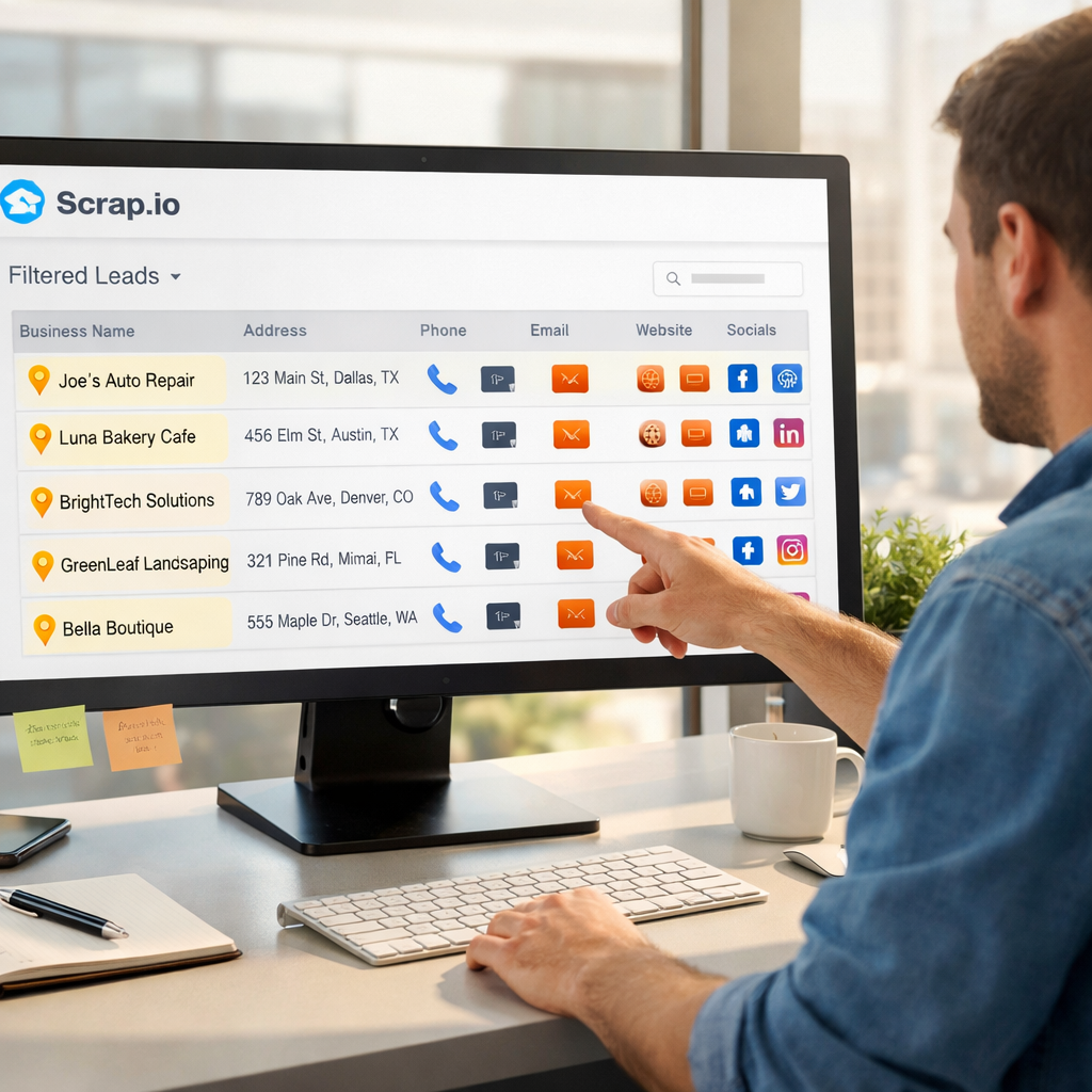 Key Features of Scrap.io: A Deep Dive into its B2B Lead Generation Capabilities