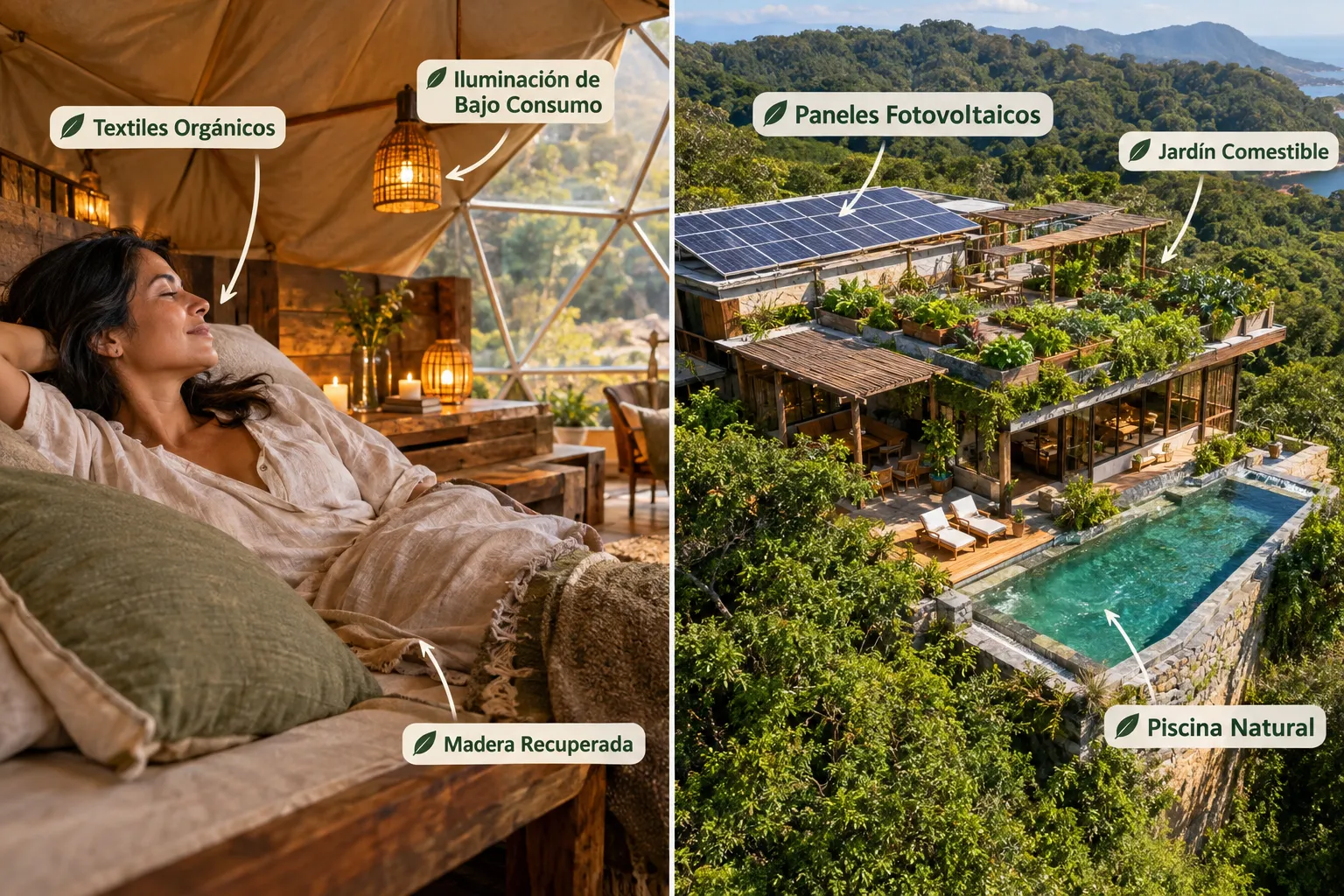Como Elegir el Alojamiento Eco-Lujo Adecuado