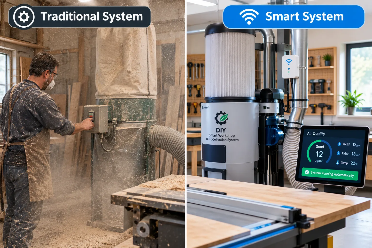 Building and Optimizing Your DIY Smart Dust Collection System