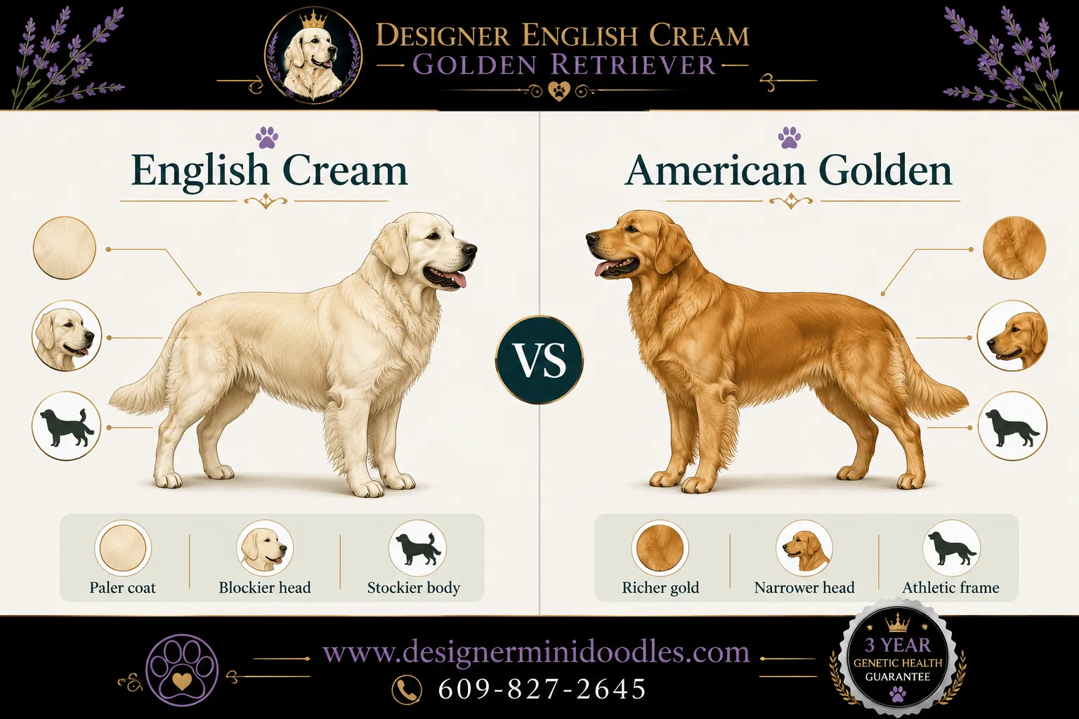 english cream golden retriever breeders Georgia