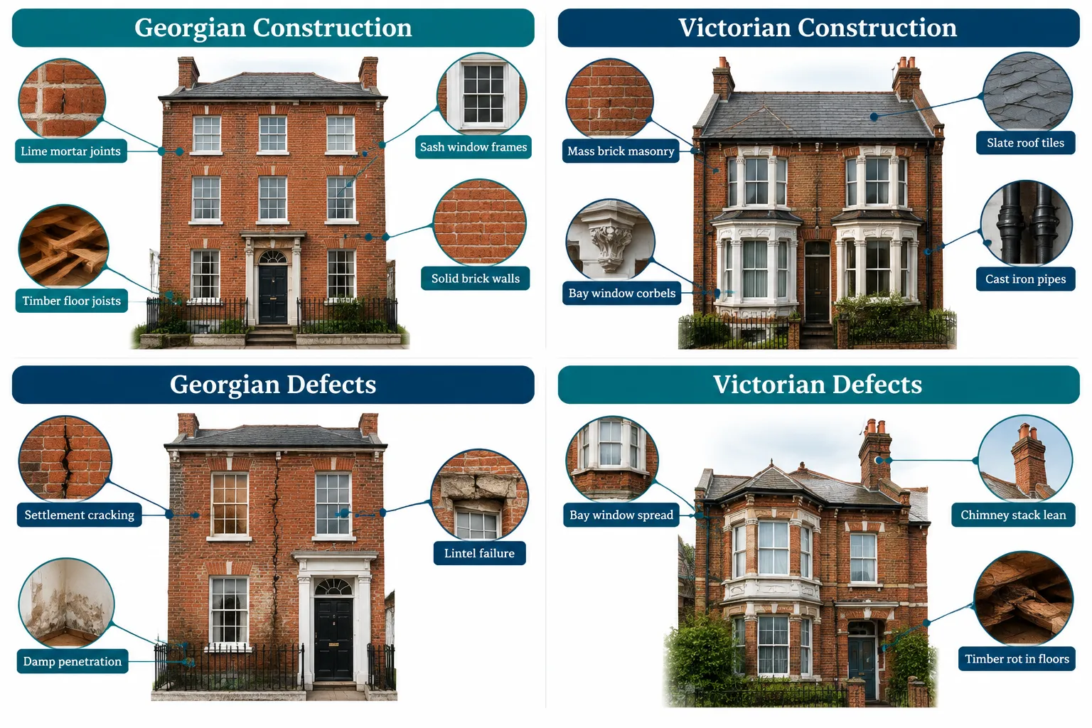 Why Era Matters: Construction Differences Between Georgian and Victorian Homes