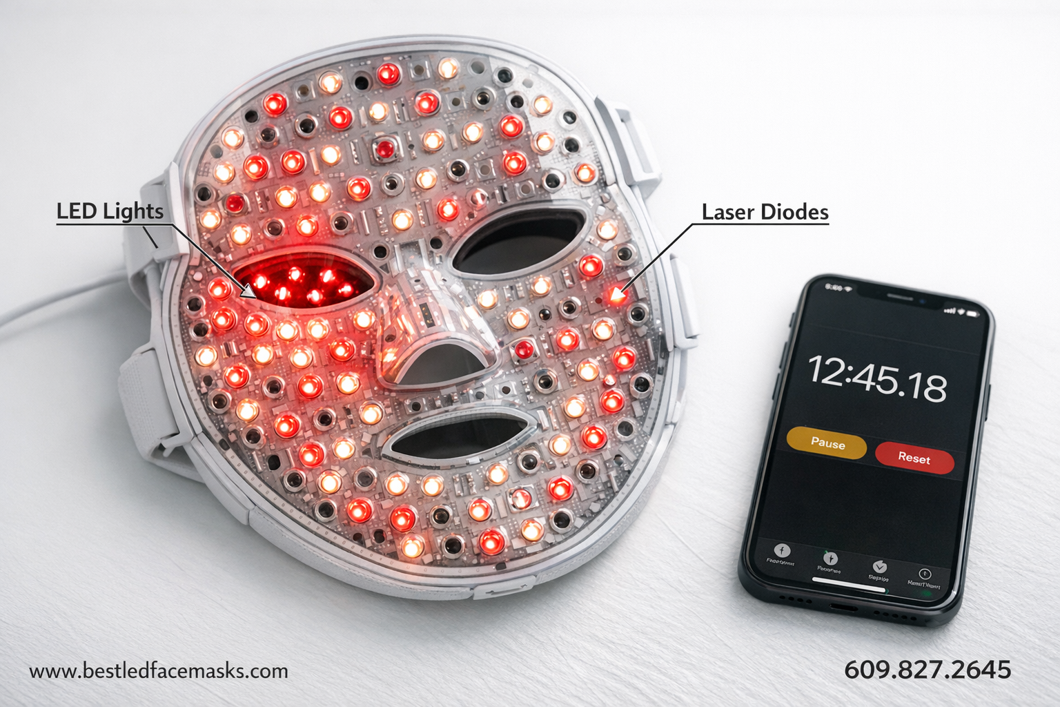 best professional red light therapy mask