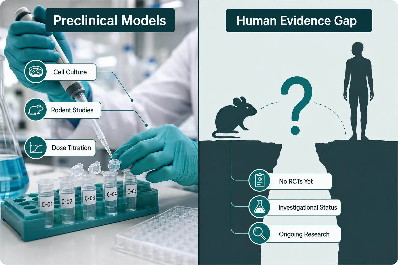 Evidence Tiers and Research Gaps