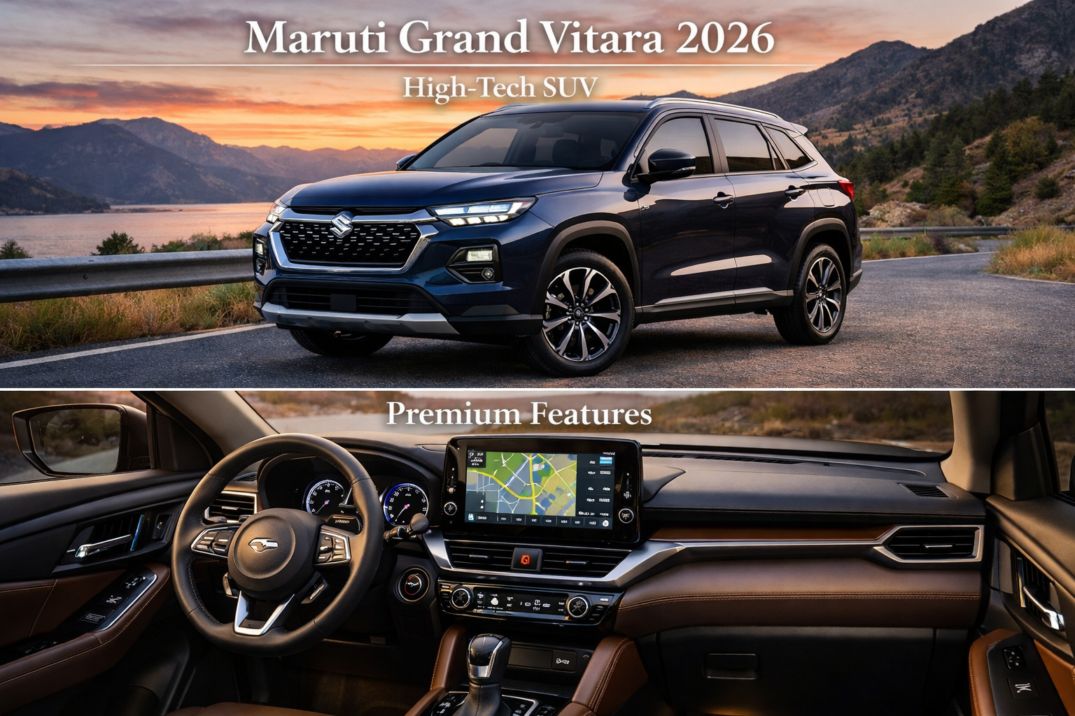 2026 Maruti Grand Vitara Revealed — High-Tech SUV with 1.5L Petrol