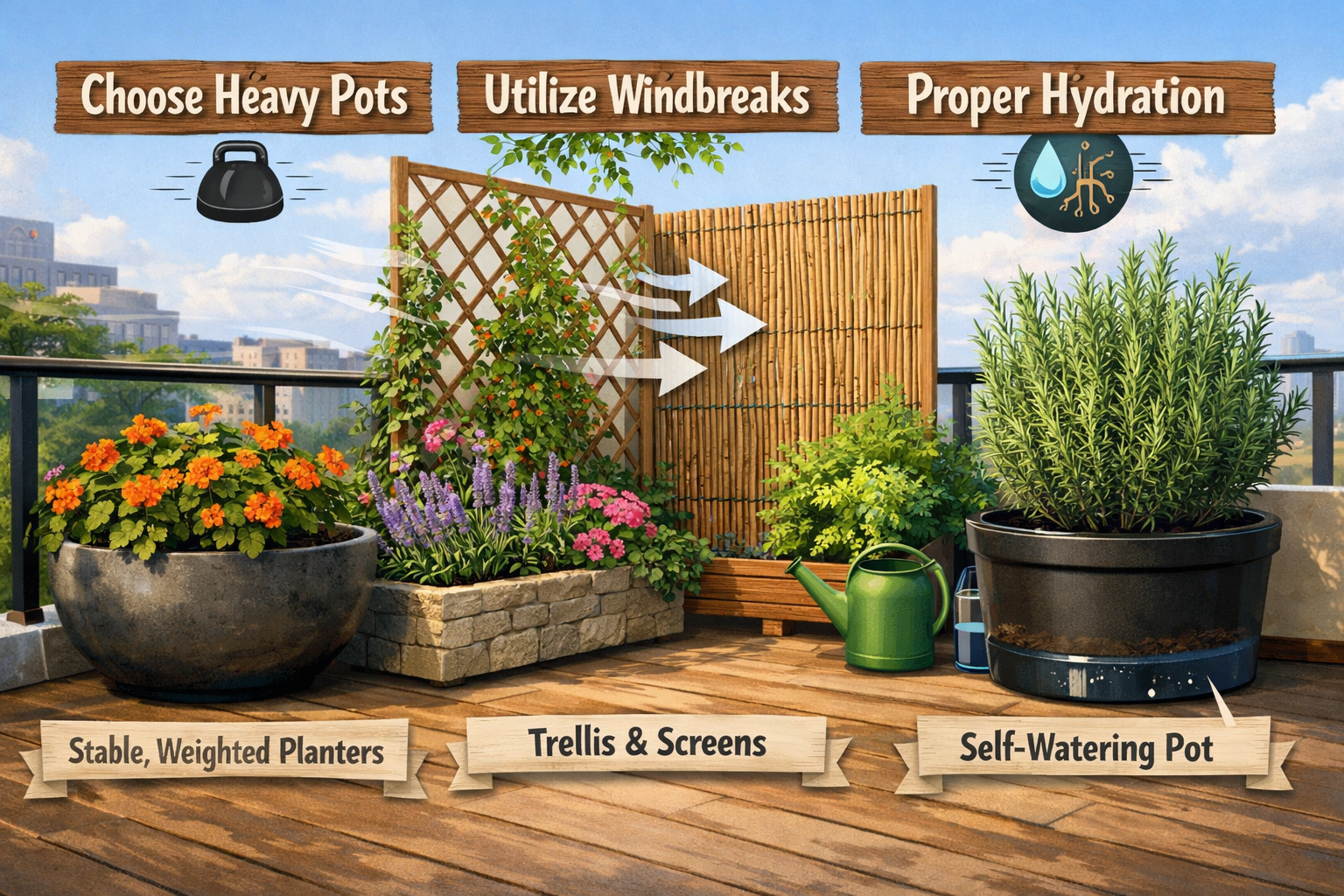 Wind-Resistant Balcony Plants: Ultimate 2026 Guide & Tips