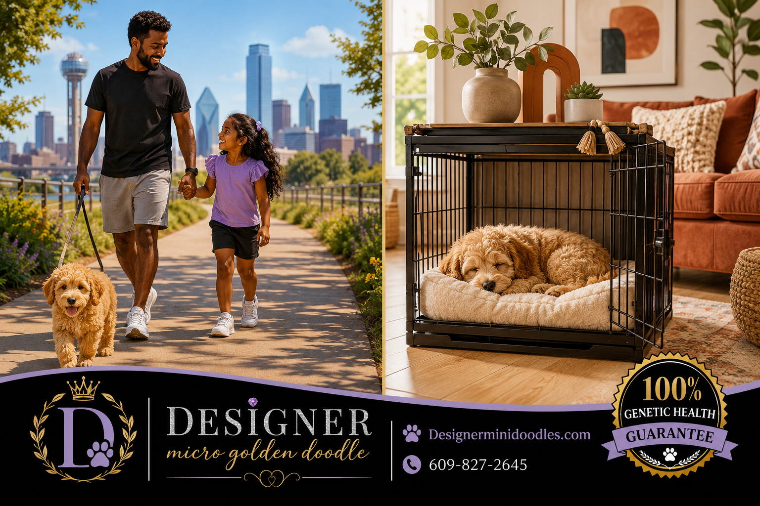 micro golden doodle Dallas