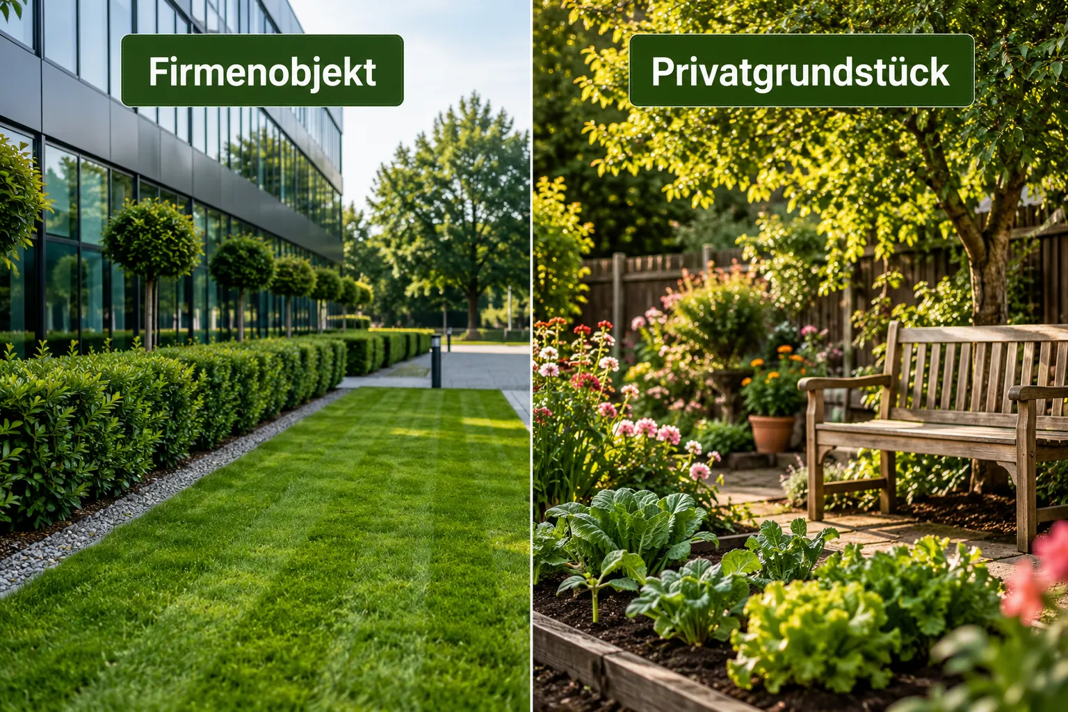 Gartenpflege für Firmengrundstücke in Rodgau: Was ist gewerblich anders?