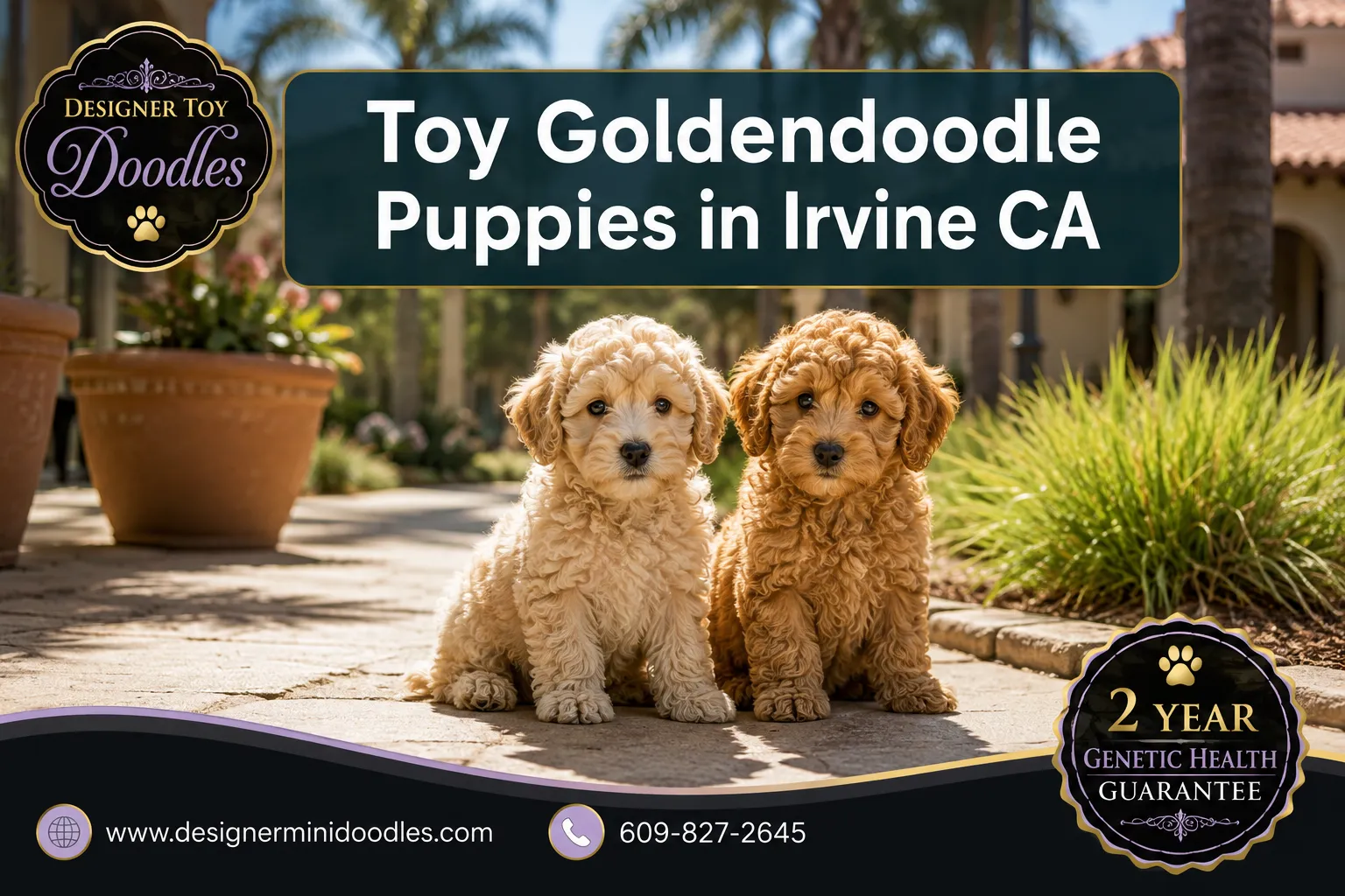 toy goldendoodle puppies Irvine California