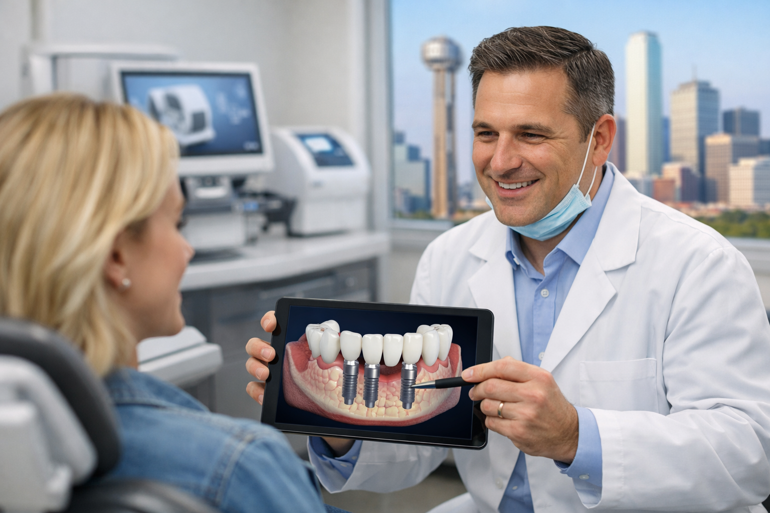 Zirconia Dental Implants Dallas 