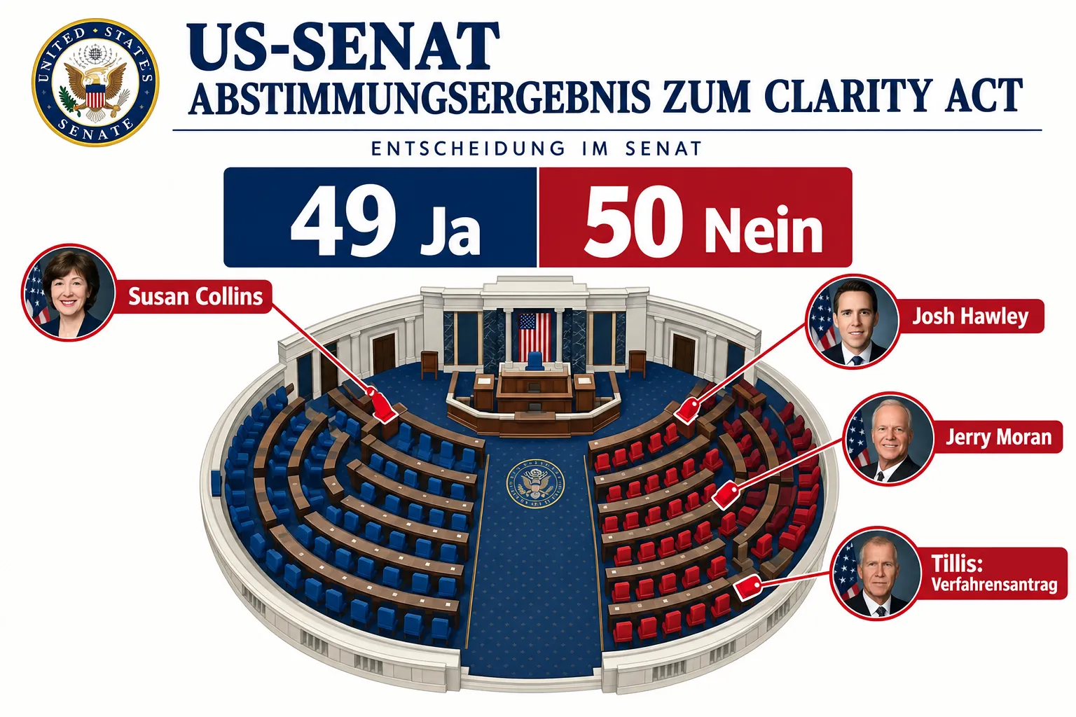 Was ist der Clarity Act und warum ist die Clarity Act Krypto Regulierung so wichtig