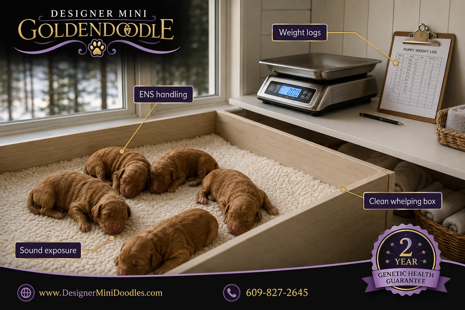 mini goldendoodle Maine