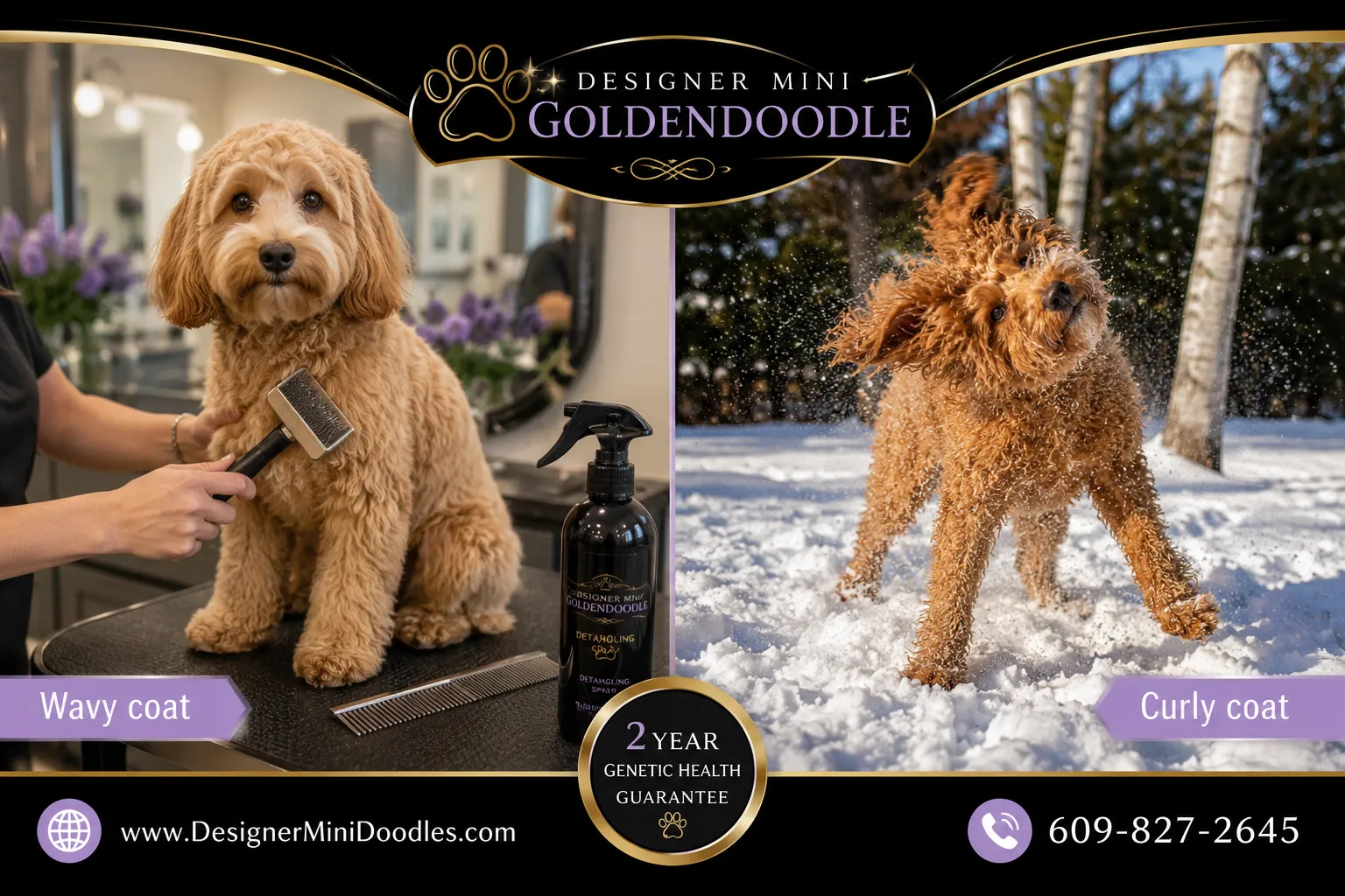 mini goldendoodle Maine