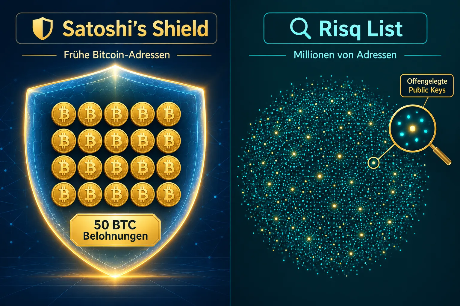 Satoshi's Shield und die Risq List: Wer ist zuerst betroffen?