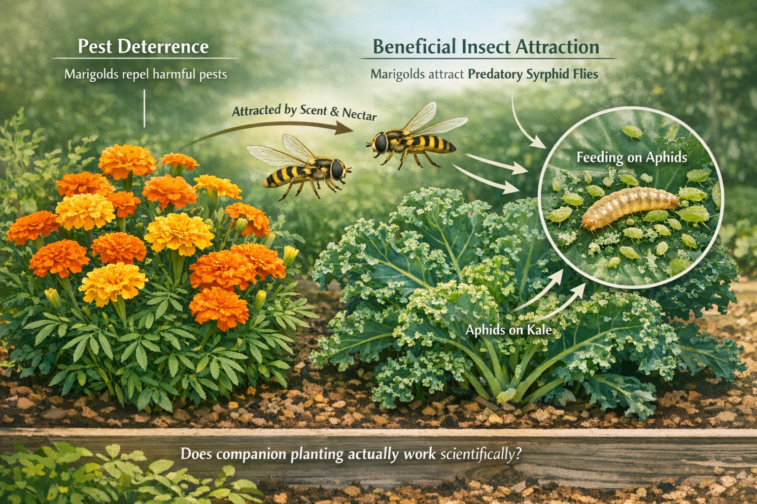 Does companion planting actually work scientifically?