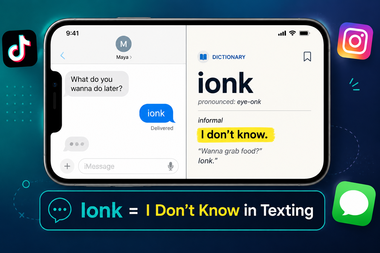 What Does Ionk Actually Mean in Texting?
