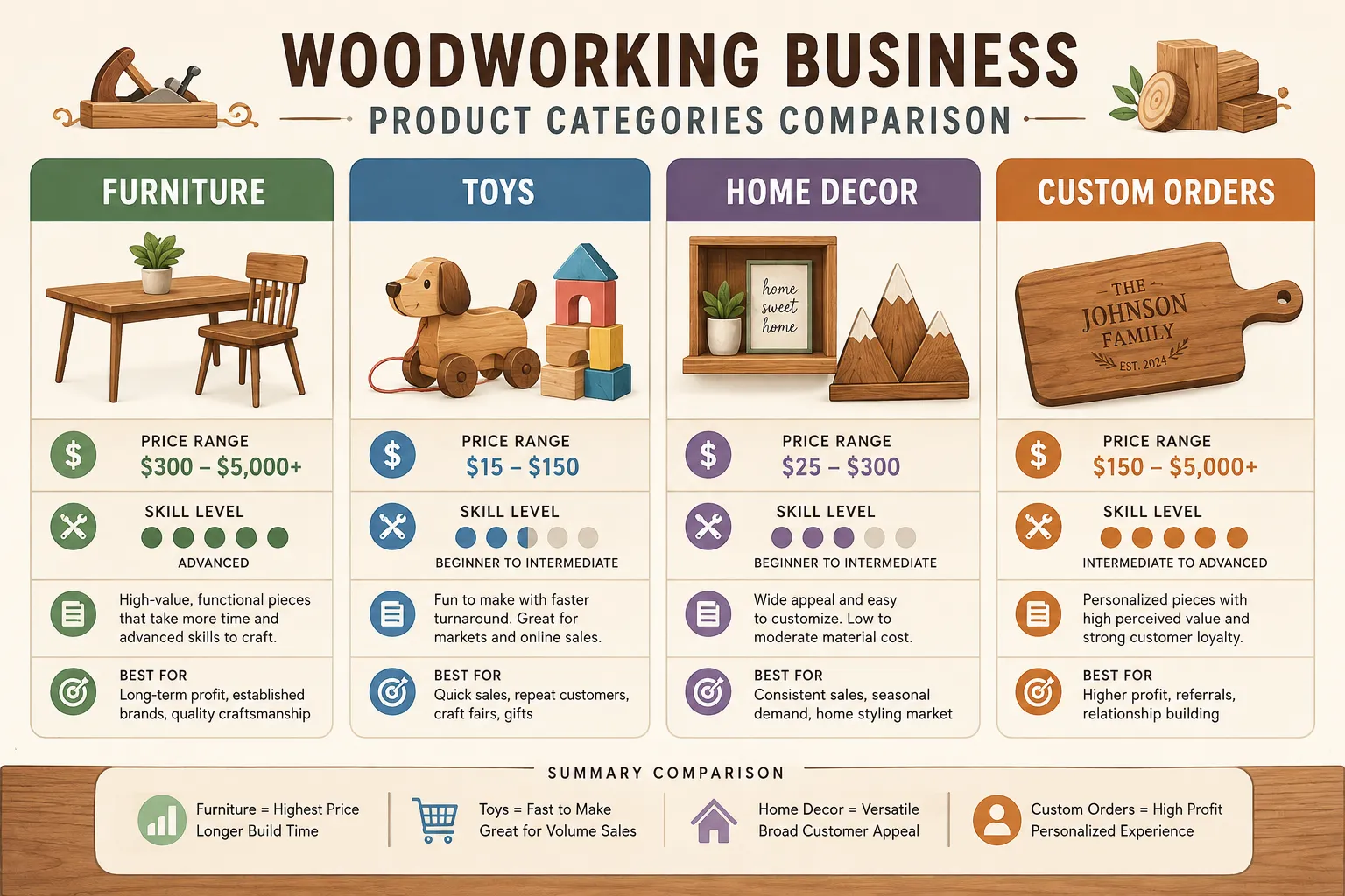 How to Market a Small Woodworking Business