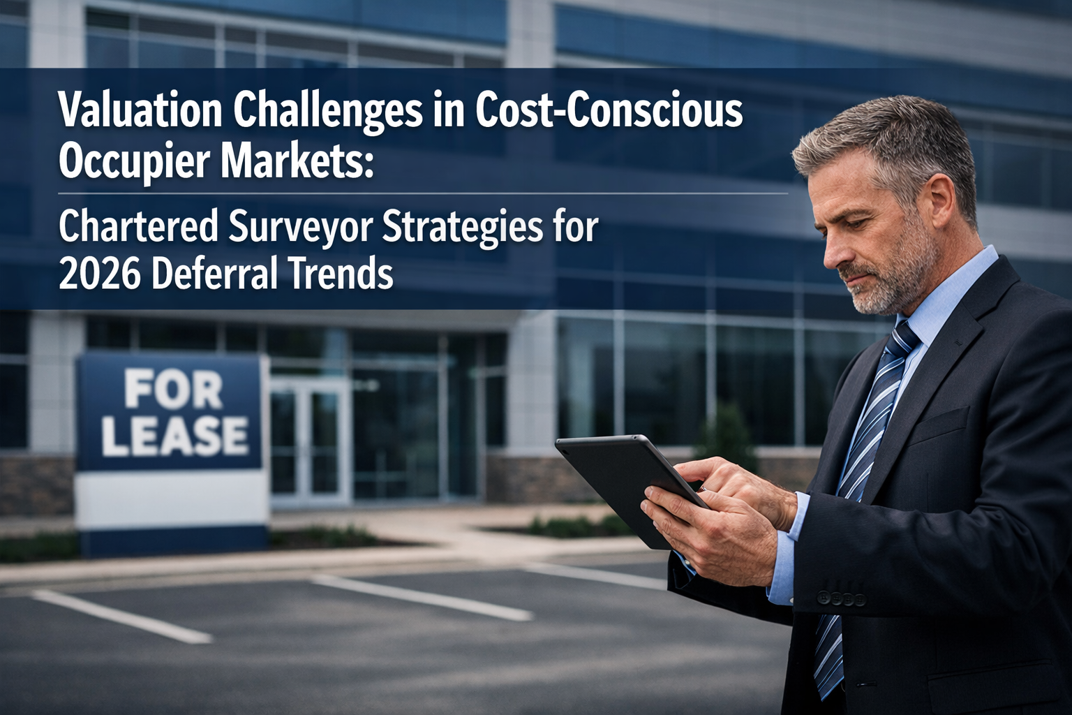 Professional () hero image featuring 'Valuation Challenges in Cost-Conscious Occupier Markets: Chartered Surveyor Strategies