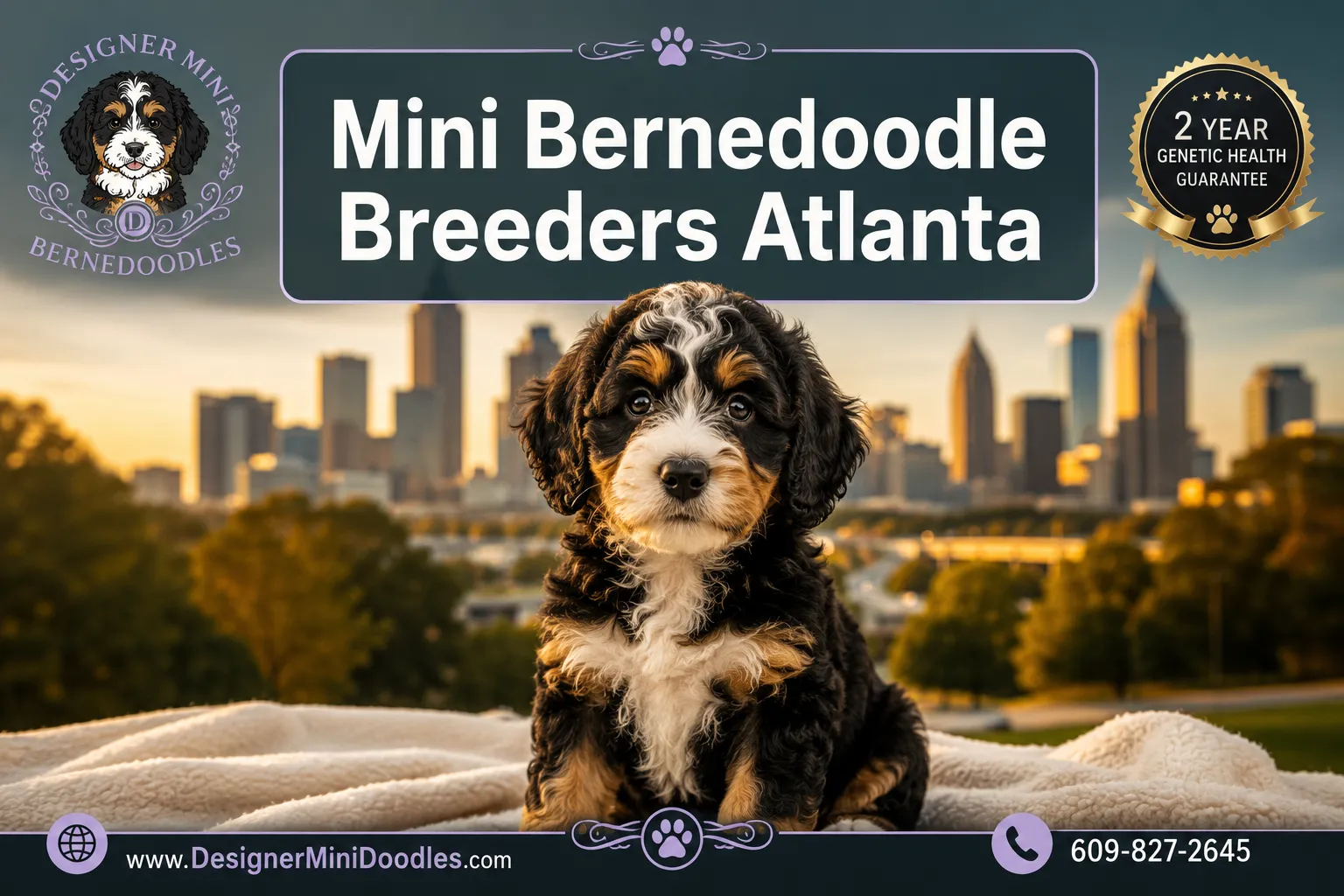 mini bernedoodle breeders Atlanta