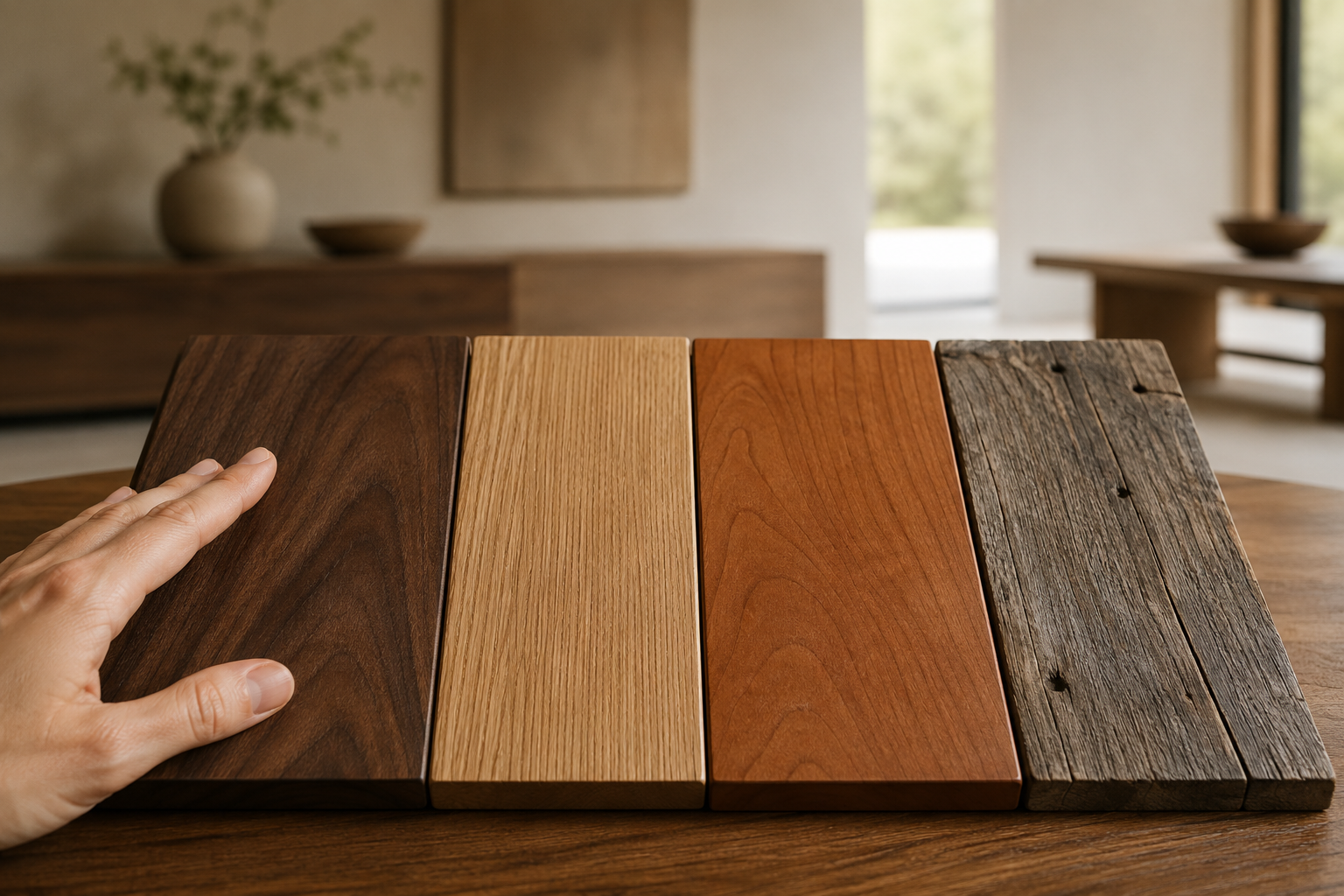 The Role of Material Selection in Character-Rich Wood Design