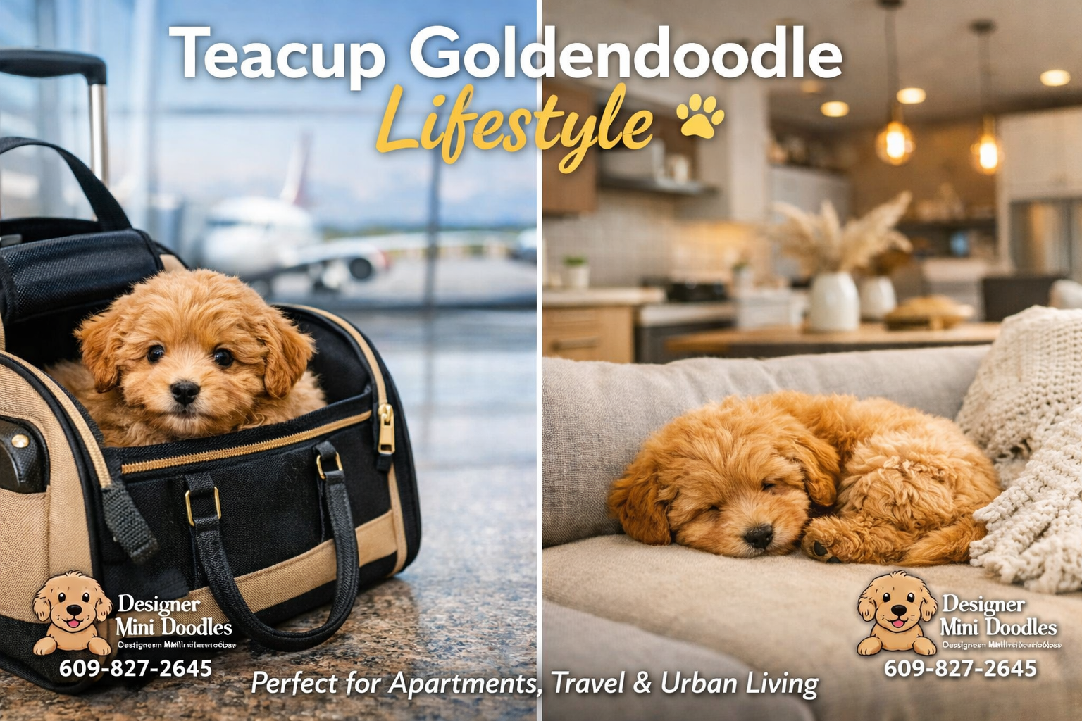 teacup goldendoodle size
