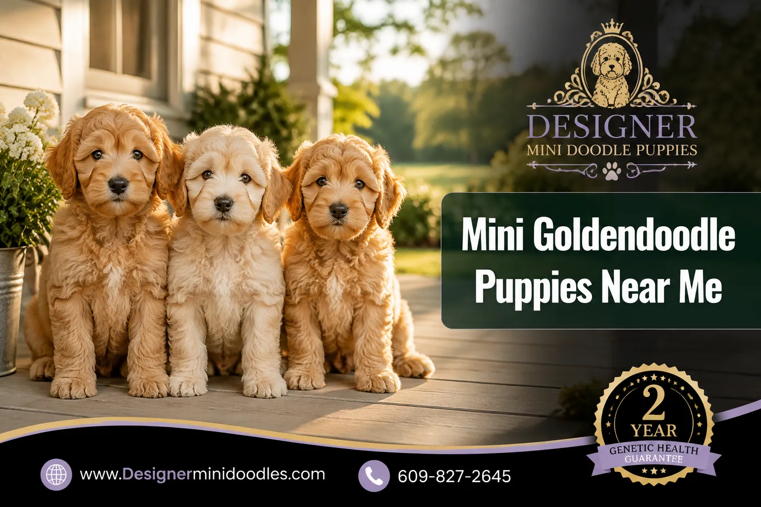 mini golden doodles puppies near me