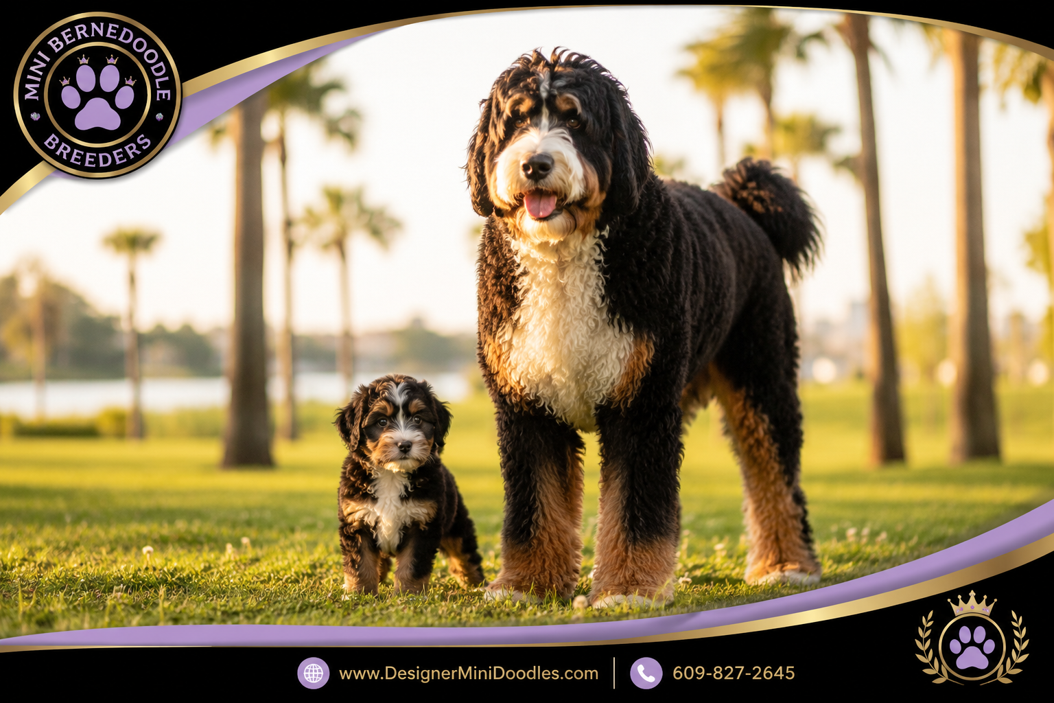 Mini Bernedoodle Orlando