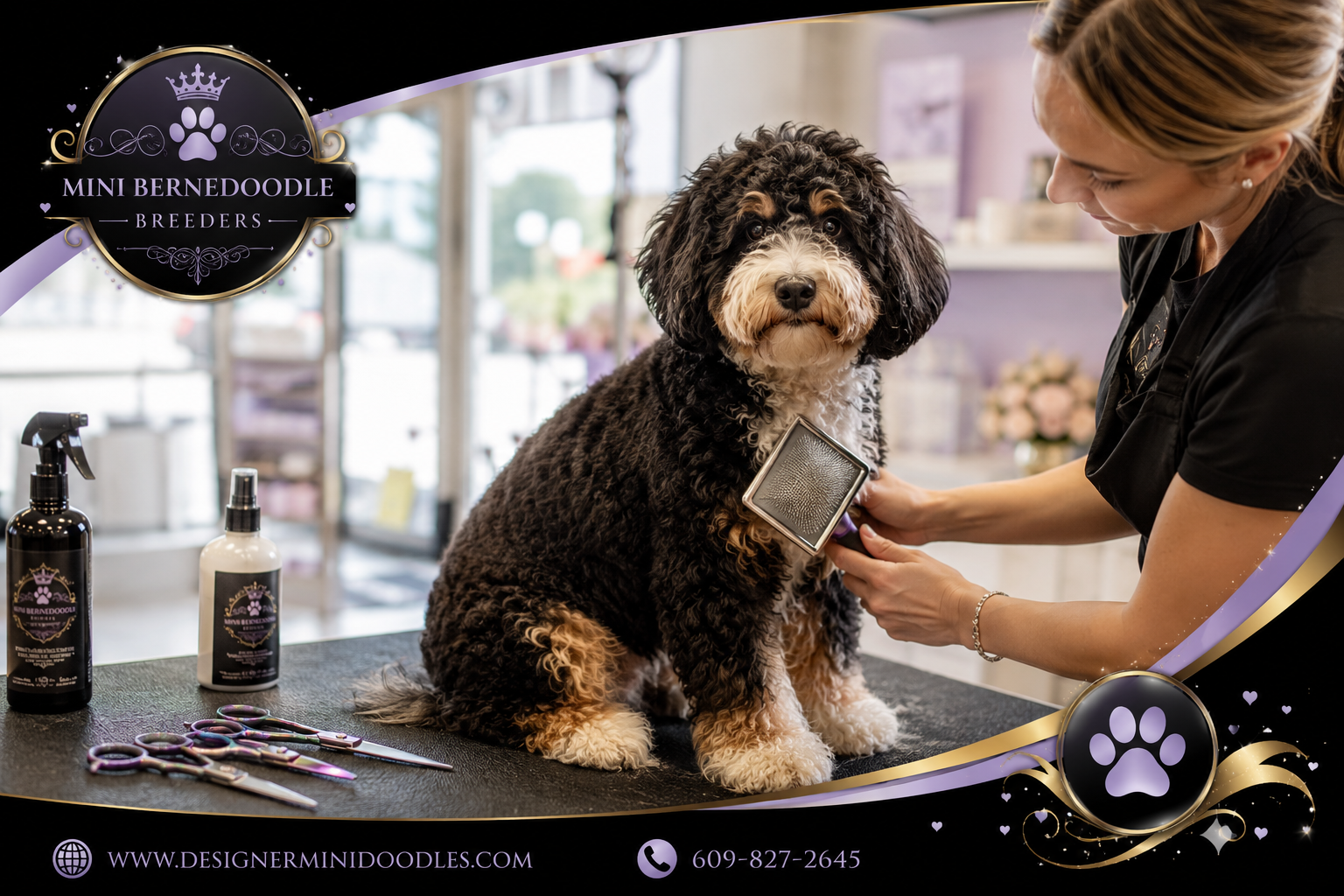 Mini Bernedoodle Orlando