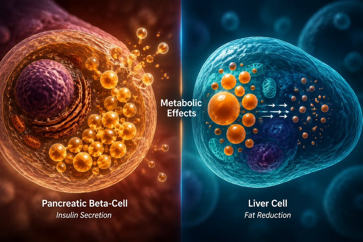 How the Triple Agonist Mechanism Creates Distinct Metabolic Effects
