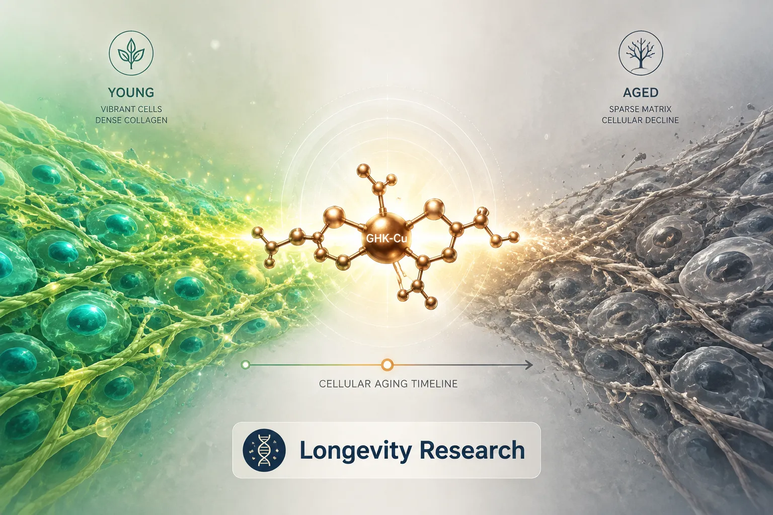 GHK-Cu Peptide: Longevity Research Applications and Gene Expression