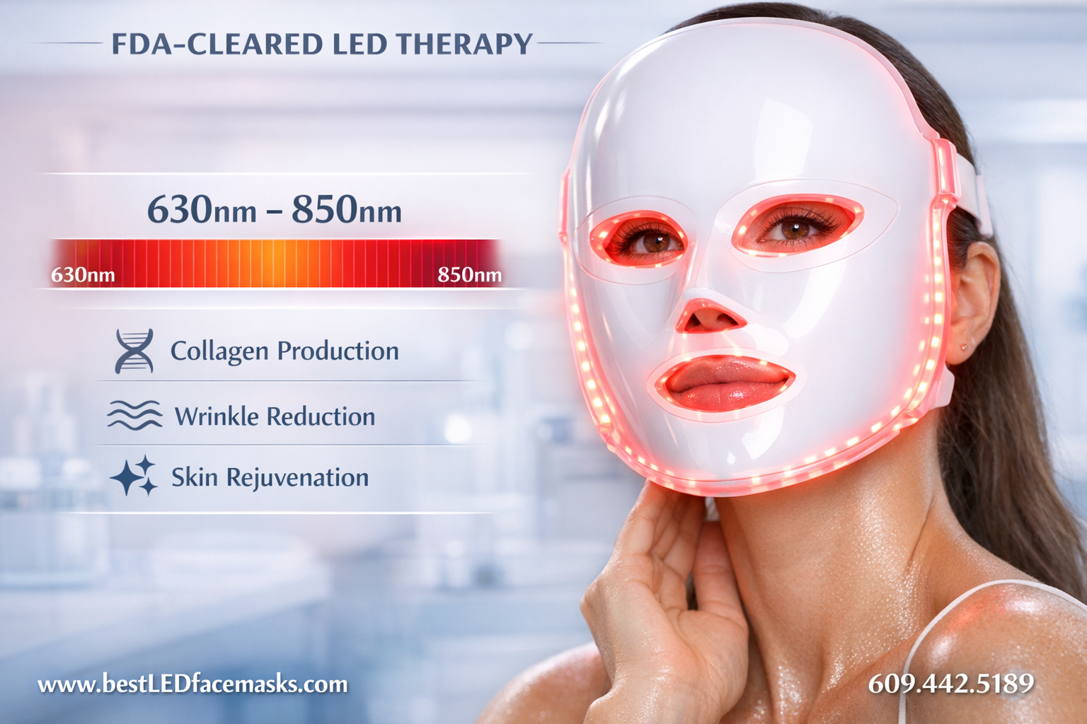 best fda approved led face mask
