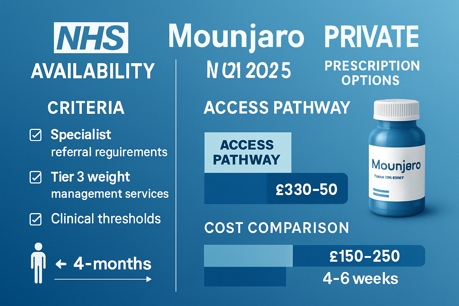 Mounjaro on the NHS: Current Position & Criteria